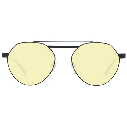 Hally&amp;Son – Schwarze Metallsonnenbrille