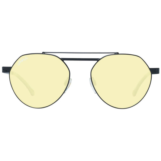 Hally&amp;Son – Schwarze Metallsonnenbrille