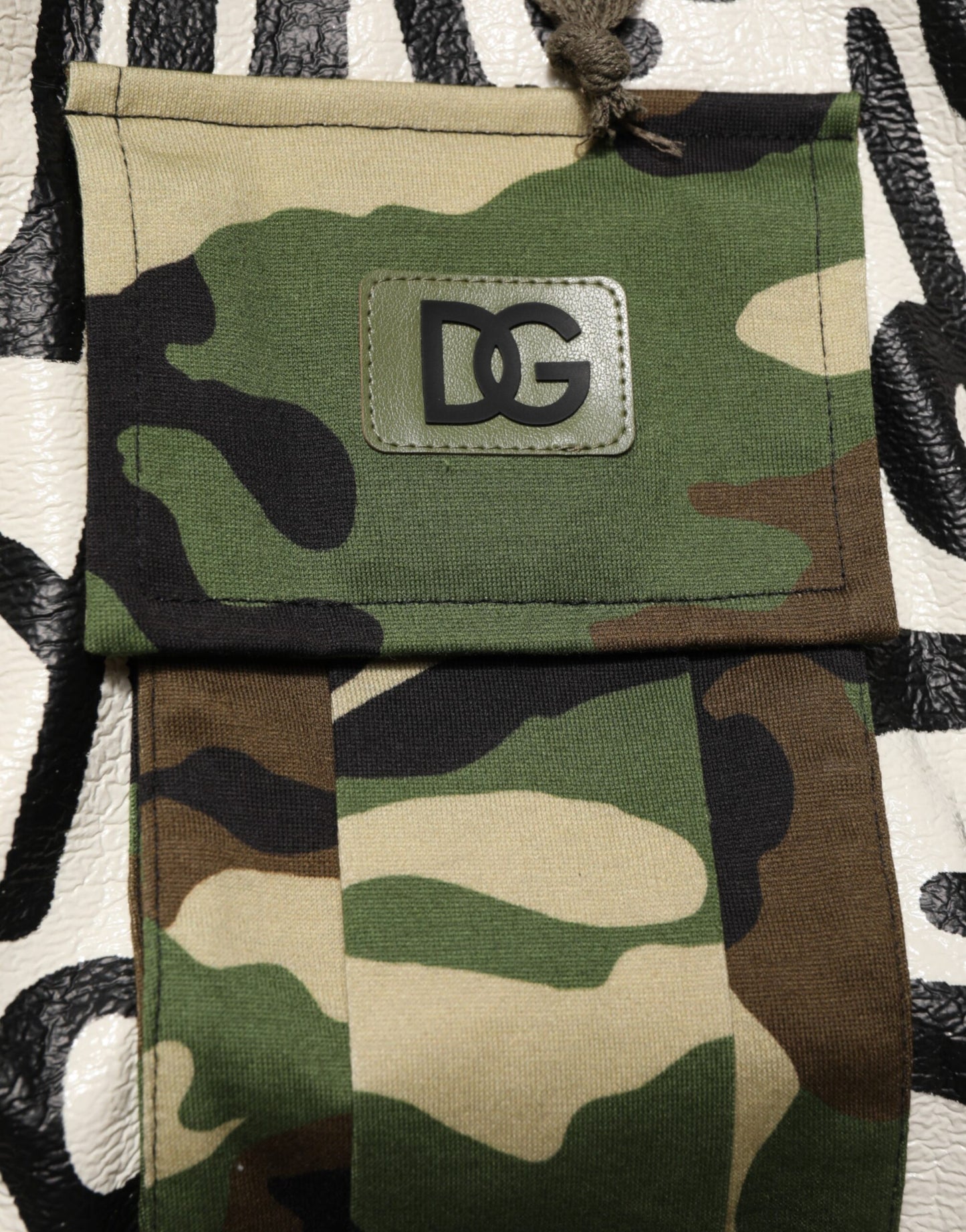 Dolce &amp; Gabbana Mehrfarbiger DGMania-Sweatshirtpullover mit Kapuze