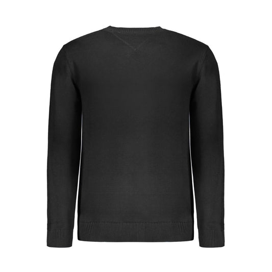 Tommy Hilfiger – Schwarzer Baumwollpullover
