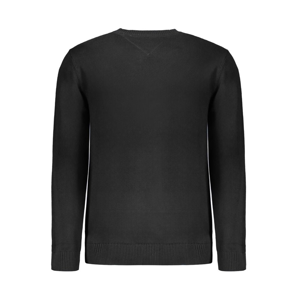 Tommy Hilfiger – Schwarzer Baumwollpullover