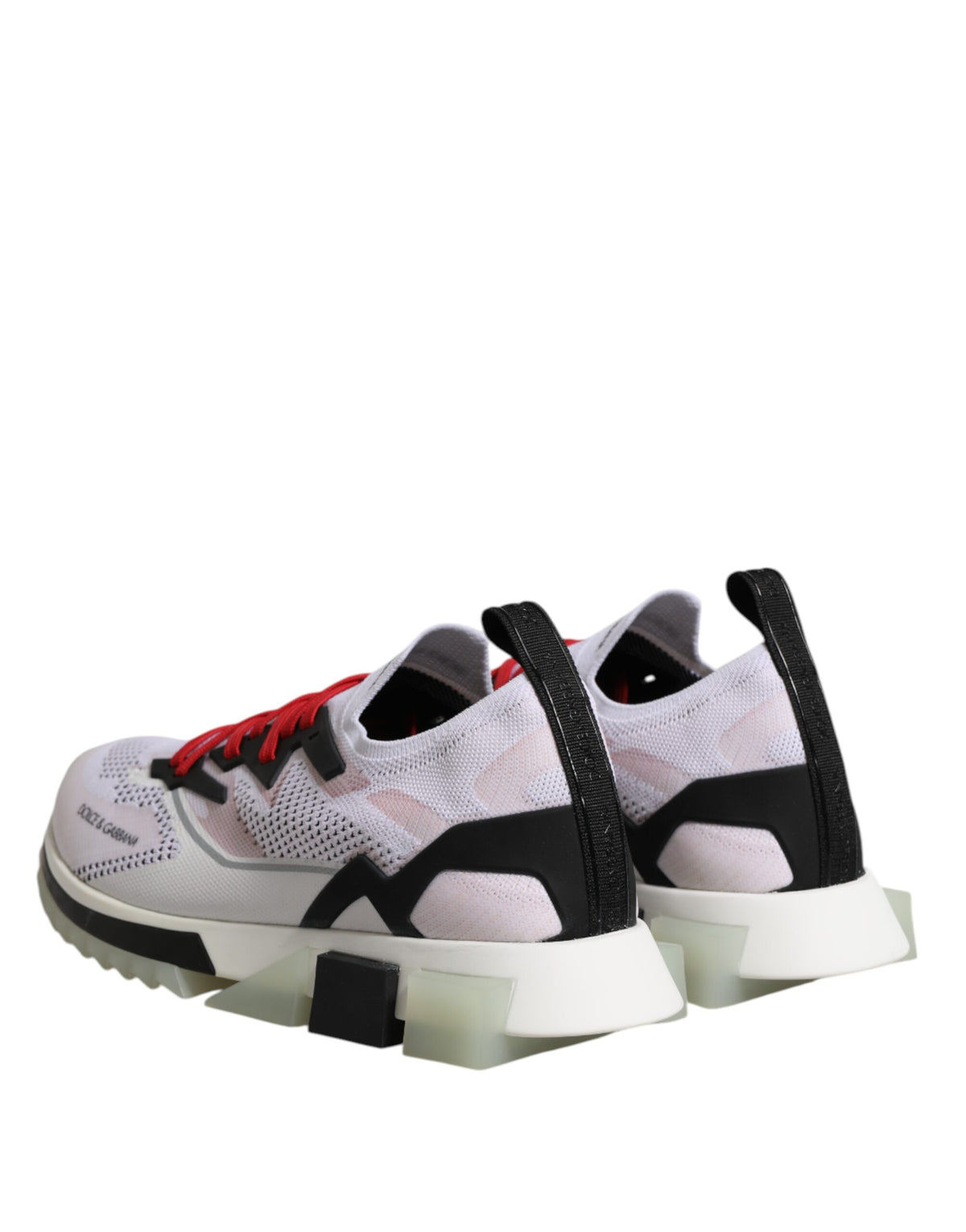 Dolce &amp; Gabbana Weiße SORRENTO Sport Stretch Sneakers Schuhe