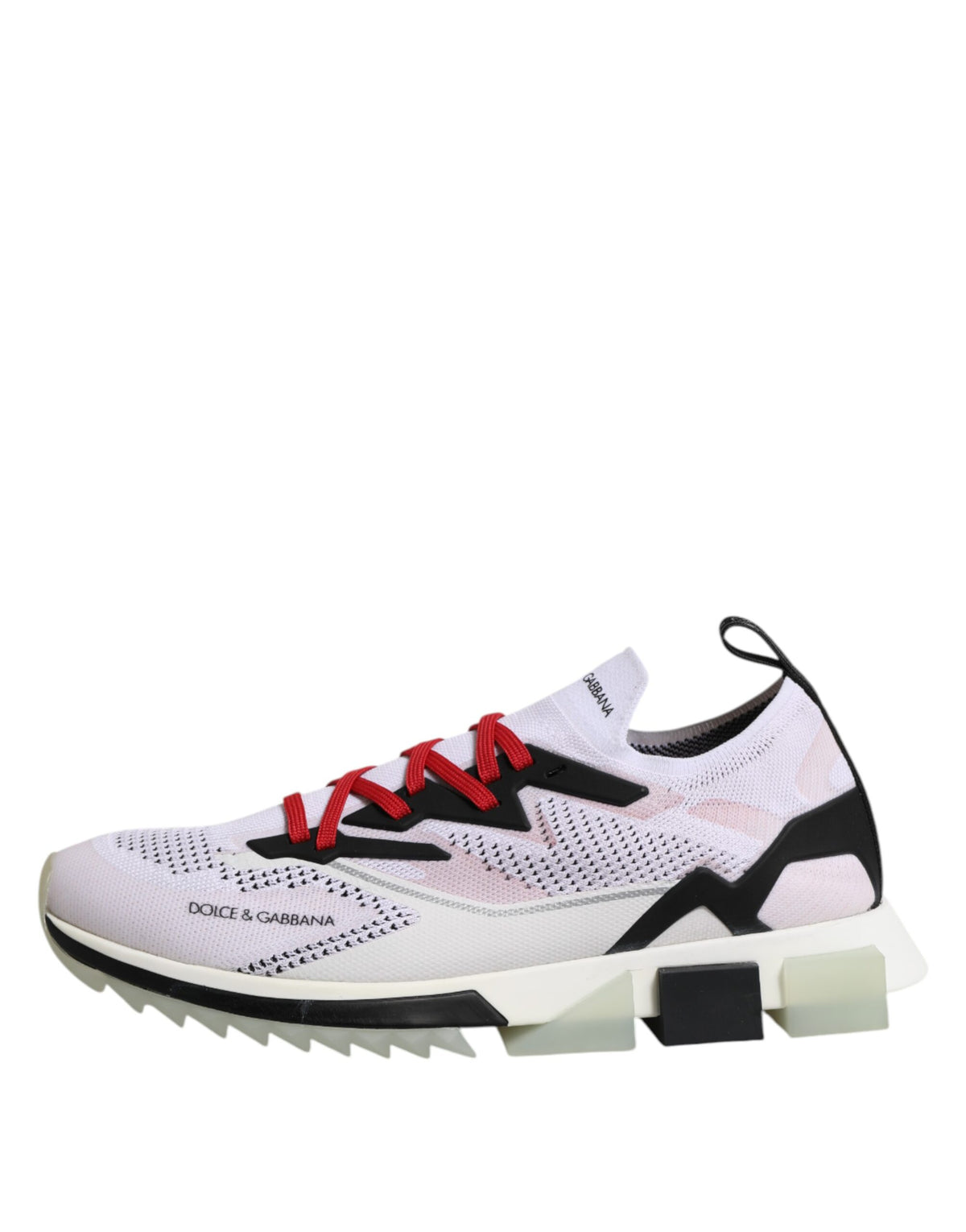 Dolce &amp; Gabbana Weiße SORRENTO Sport Stretch Sneakers Schuhe