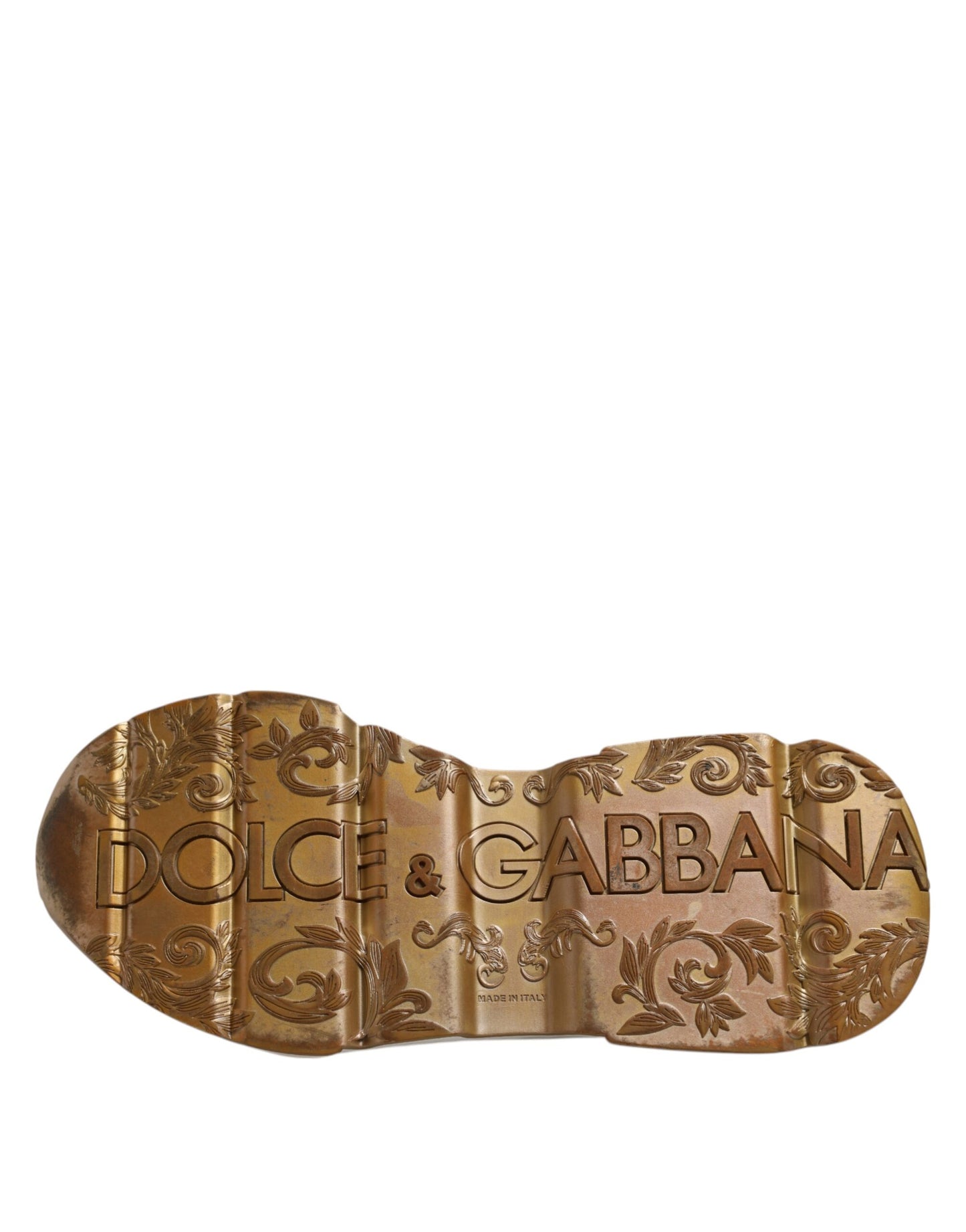 Dolce &amp; Gabbana Weiße Daymaster Leder Low Top Sneakers Schuhe