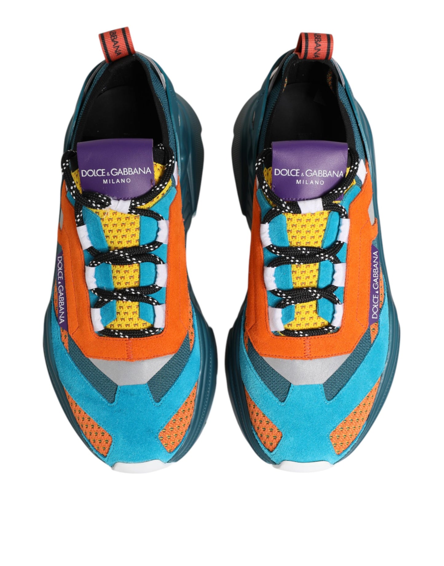 Dolce &amp; Gabbana Mehrfarbige Daymaster Low Top Sneakers Schuhe