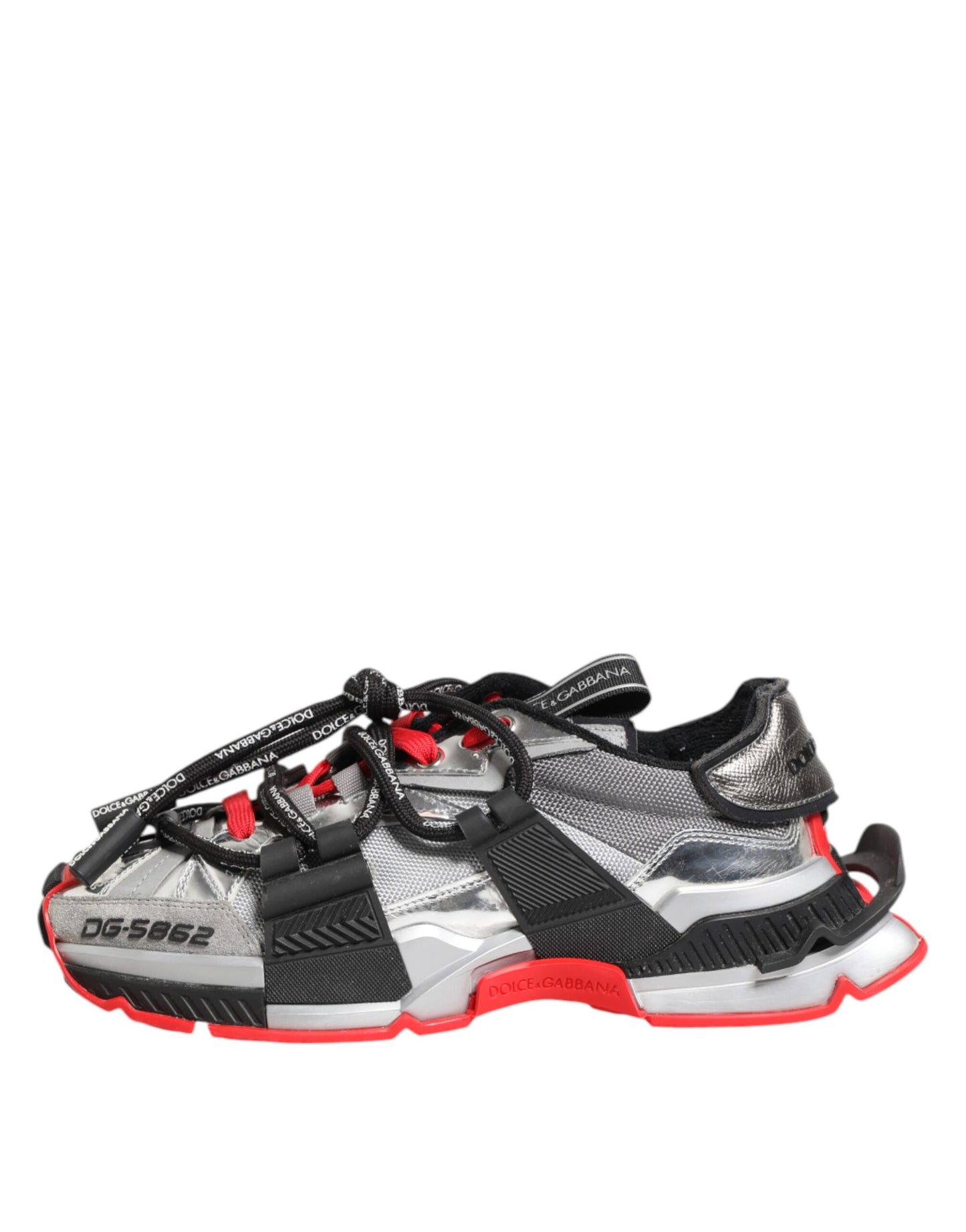 Dolce &amp; Gabbana Mehrfarbige SPACE Low Top Herren Sneakers Schuhe