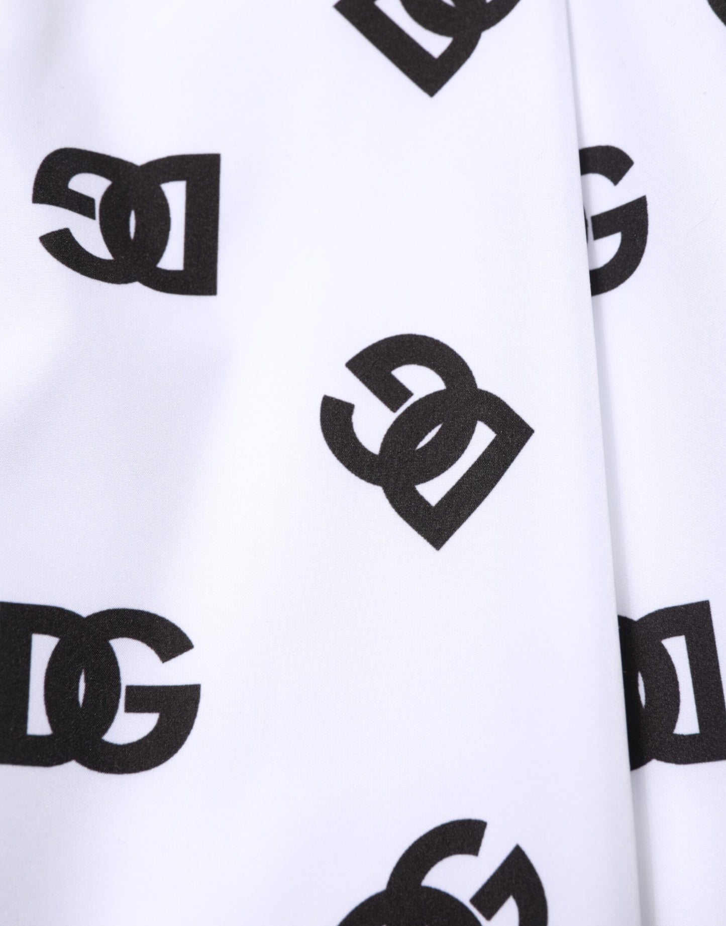 Dolce &amp; Gabbana – Enge Jeanshose aus Baumwolle mit Logo in Weiß