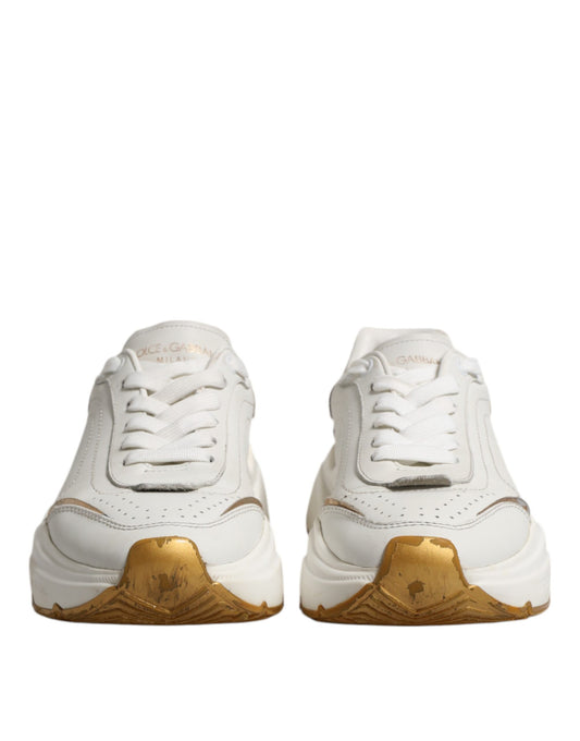 Dolce &amp; Gabbana Daymaster Low Top Sneakers in Weißgold
