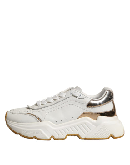 Dolce &amp; Gabbana Daymaster Low Top Sneakers in Weißgold