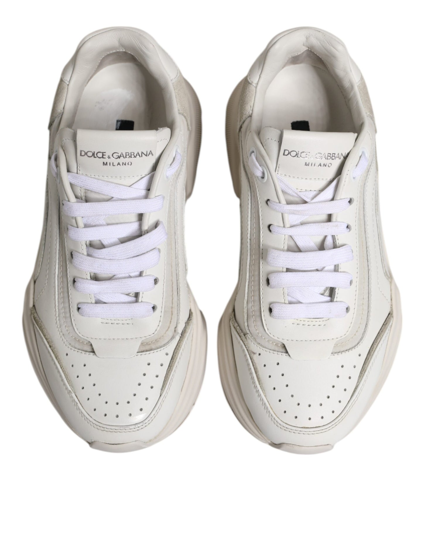 Dolce &amp; Gabbana Weiße Daymaster Low Top Sneakers Schuhe