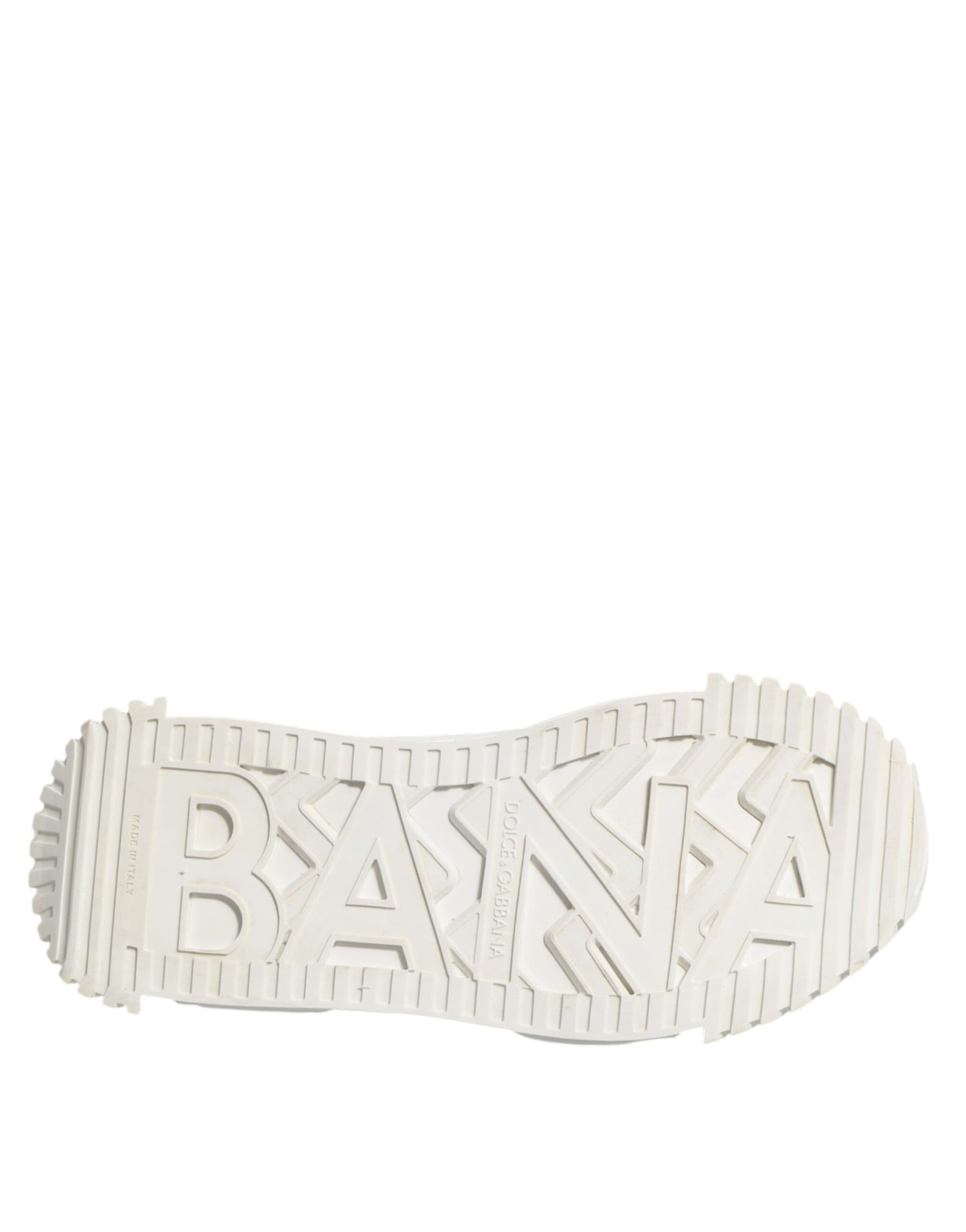 Dolce &amp; Gabbana – Weiße NS1-Schnür-Sneaker mit niedrigem Schaft