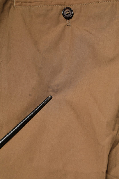 Dolce &amp; Gabbana Braune Chinohose aus Baumwolle mit mittlerer Taille für Herren