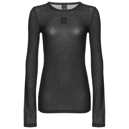 PINKO Black Viscose Sweater