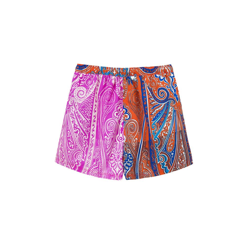 Etro Multicolor Polyamide Swim Shorts