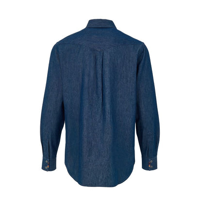 Paul Smith Blauer Baumwoll-Denim