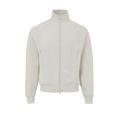 Y-3 White Polyamide Hoodie