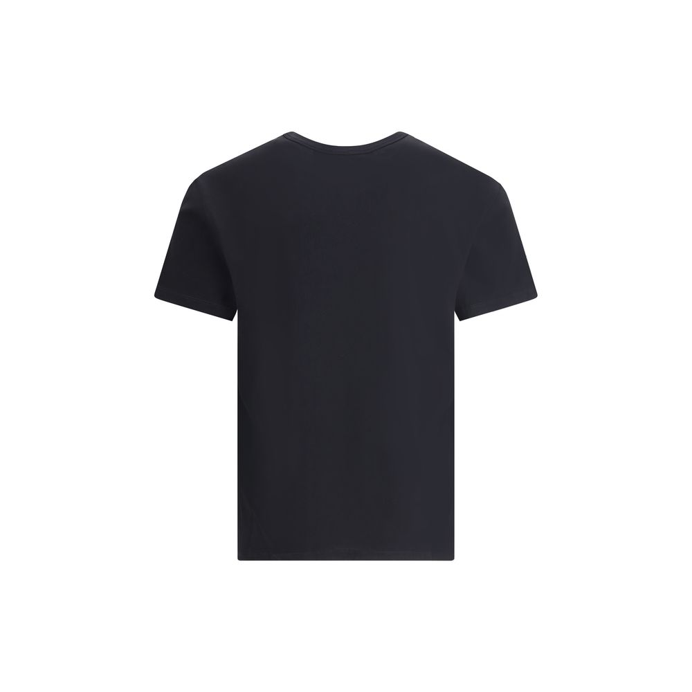 Schwarzes Baumwoll-T-Shirt von Valentino