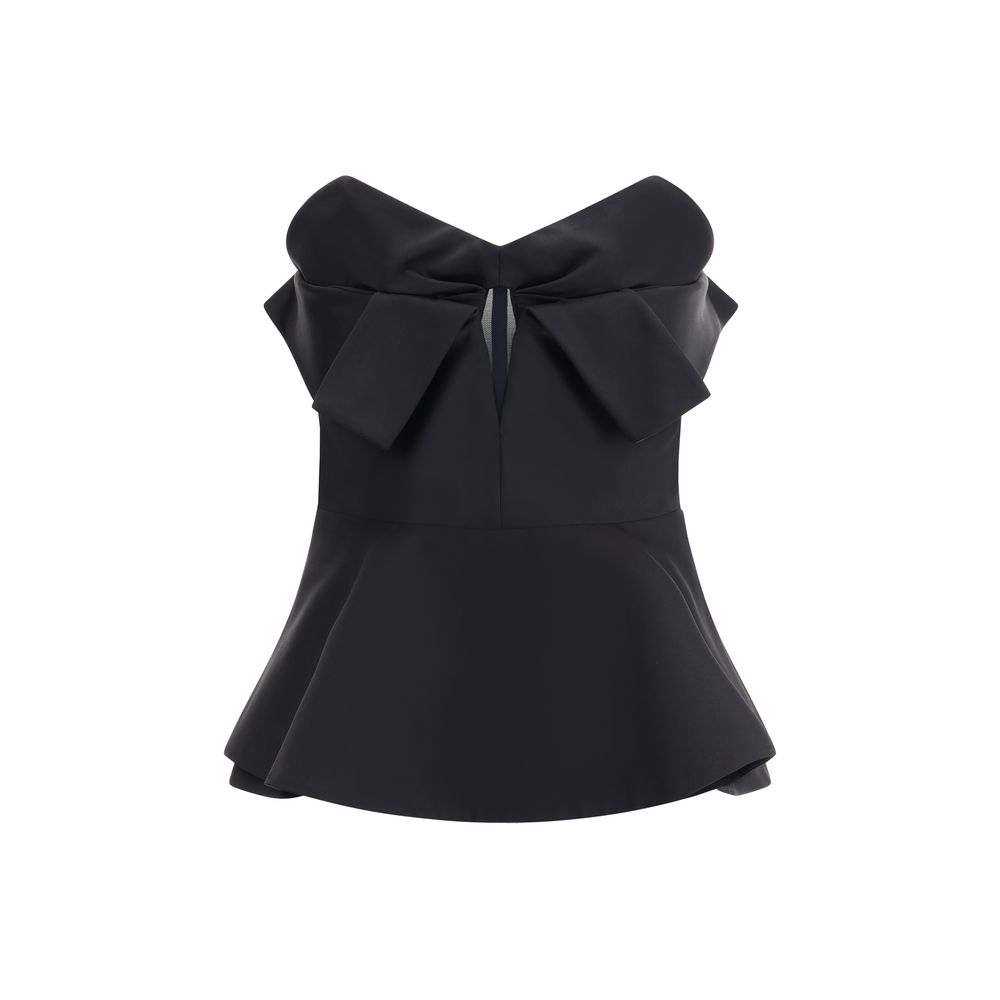 Ärmelloses Korsett-Top von Alexander McQueen