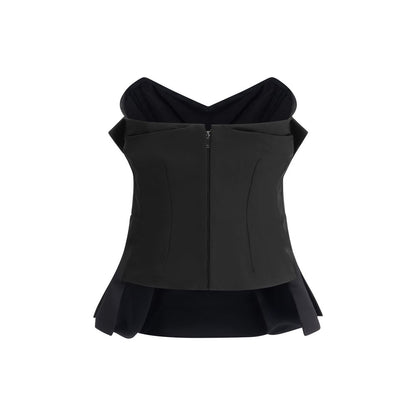 Ärmelloses Korsett-Top von Alexander McQueen