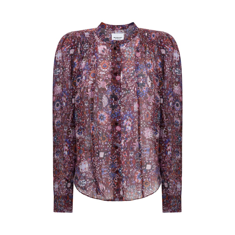 Marant Etoile Multicolor Viscose Pattern Shirt