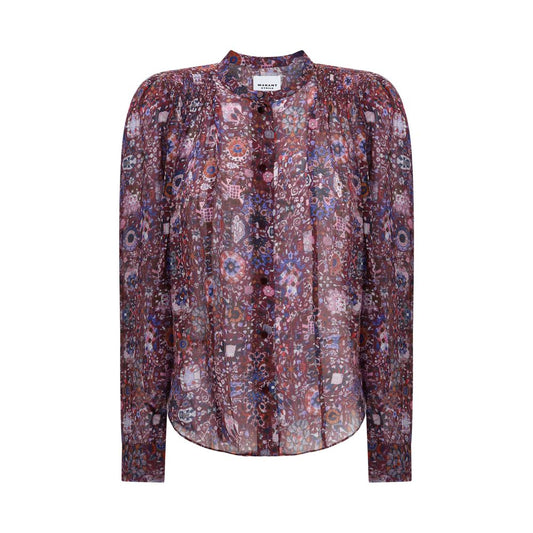 Marant Etoile Multicolor Viscose Pattern Shirt