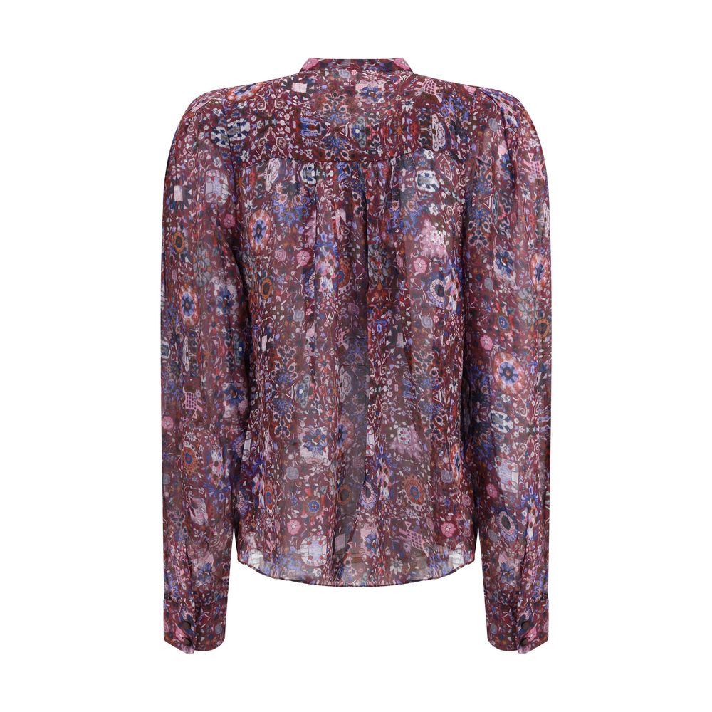 Marant Etoile Multicolor Viscose Pattern Shirt