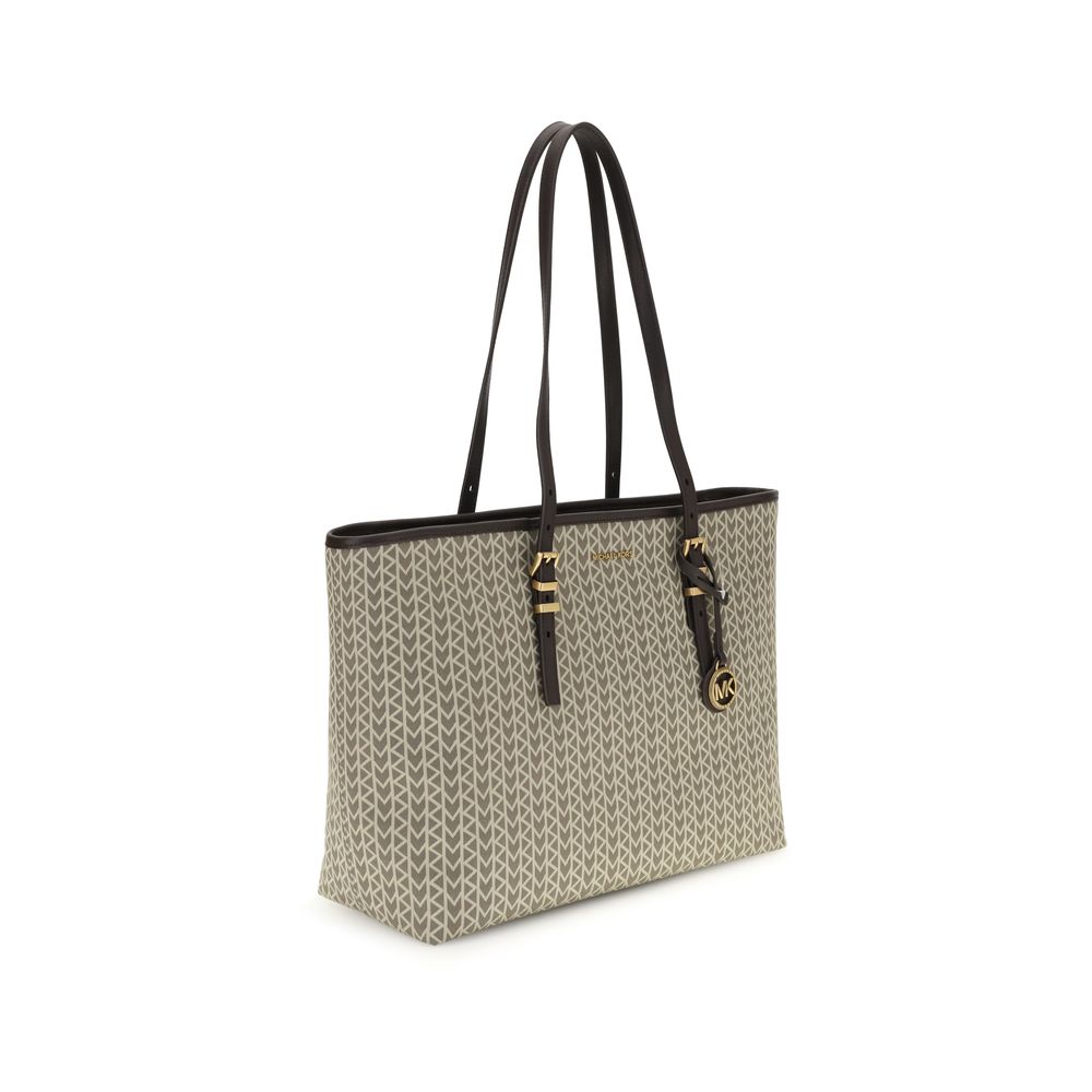Michael Kors Beige Polyester Shoulder Bag