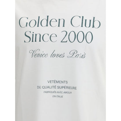 Golden Goose Weißes Baumwoll-T-Shirt