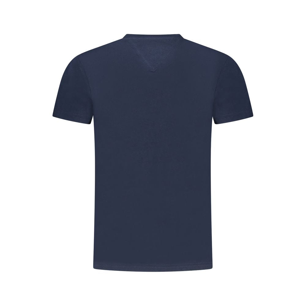 Tommy Hilfiger Damen-T-Shirt aus Baumwolle, Blau