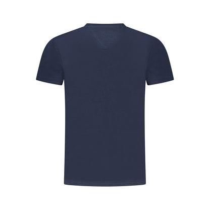Tommy Hilfiger Damen-T-Shirt aus Baumwolle, Blau