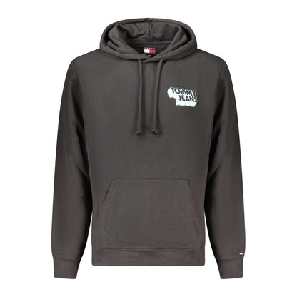Tommy Hilfiger – Schwarzer Baumwollpullover für Herren