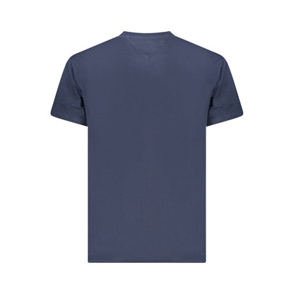 Tommy Hilfiger – Blaues Baumwoll-T-Shirt für Herren