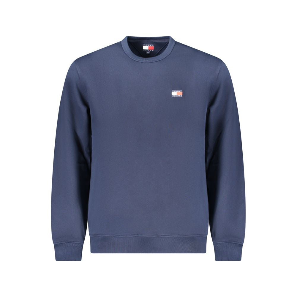 Tommy Hilfiger – Blauer Baumwollpullover für Herren