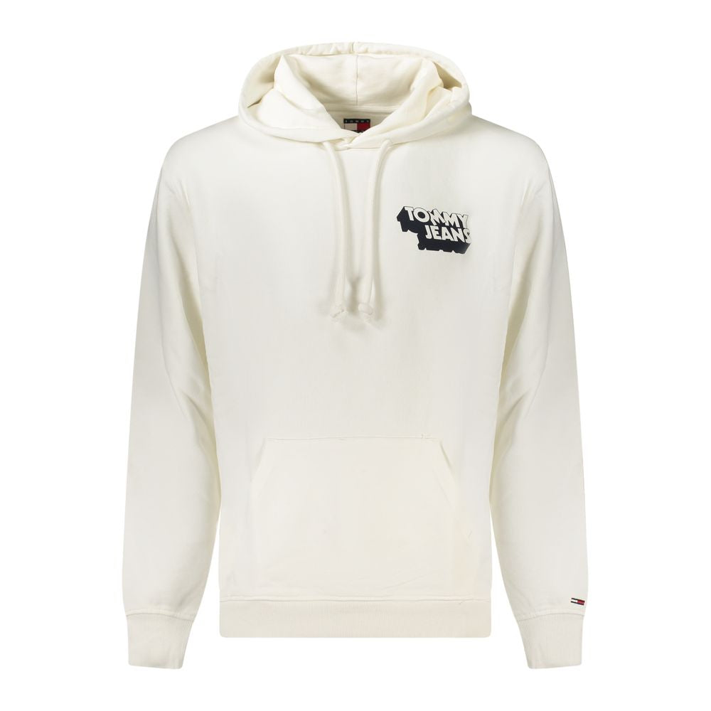 Tommy Hilfiger – Weißer Baumwollpullover für Herren