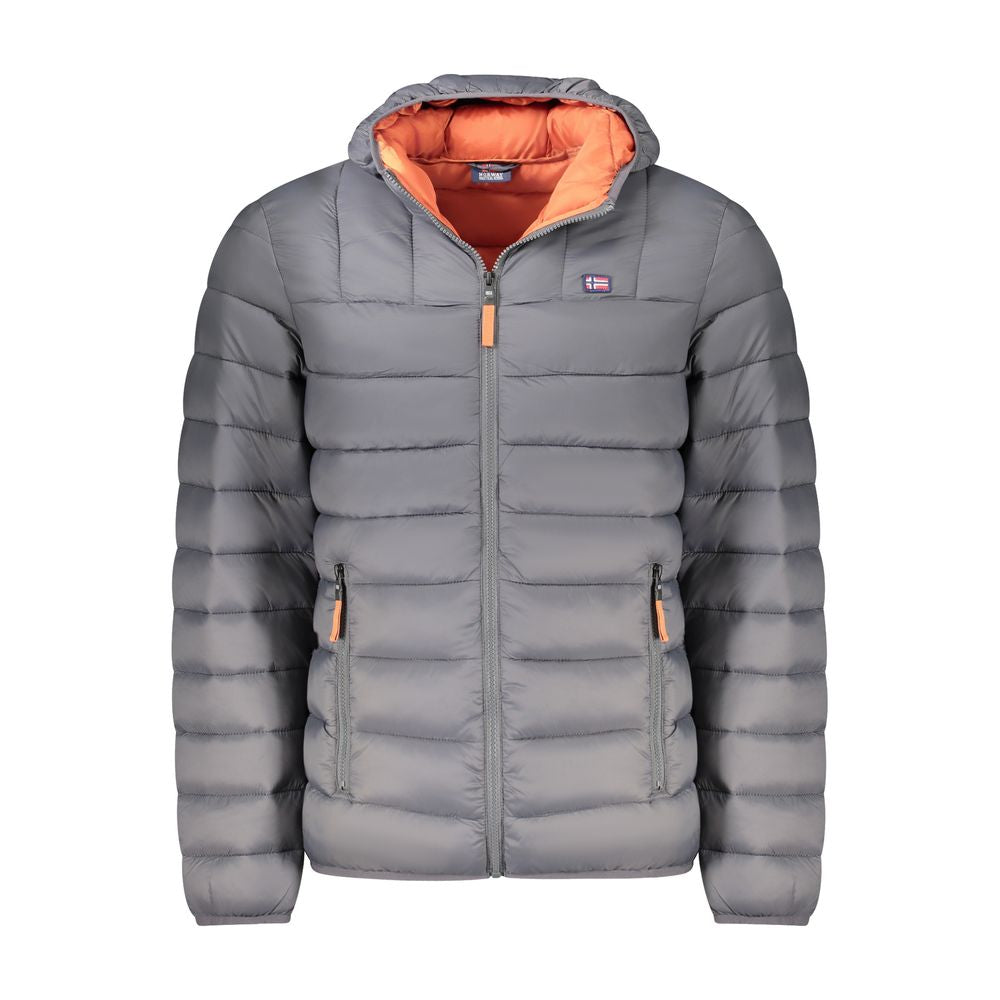 Norway 1963 Gray Polyamide Men Jacket