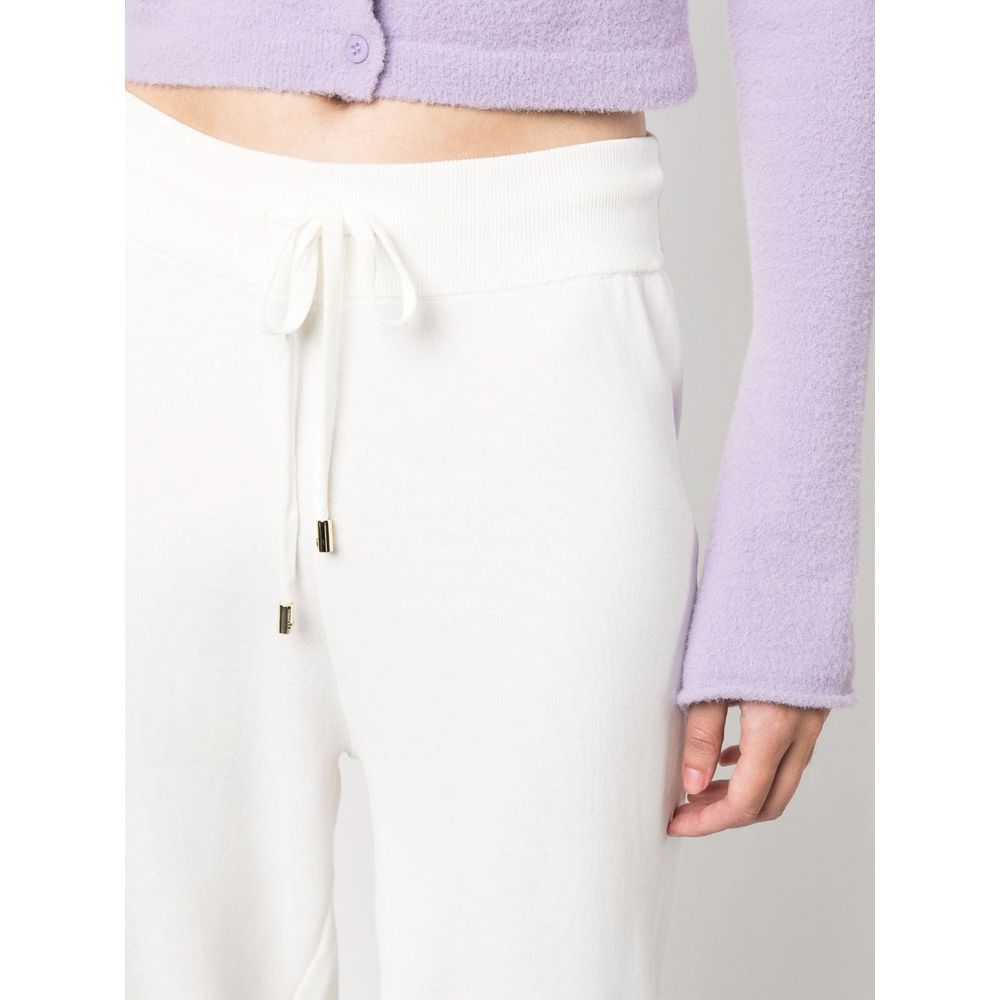 PINKO White Cotton Women Sweatpant