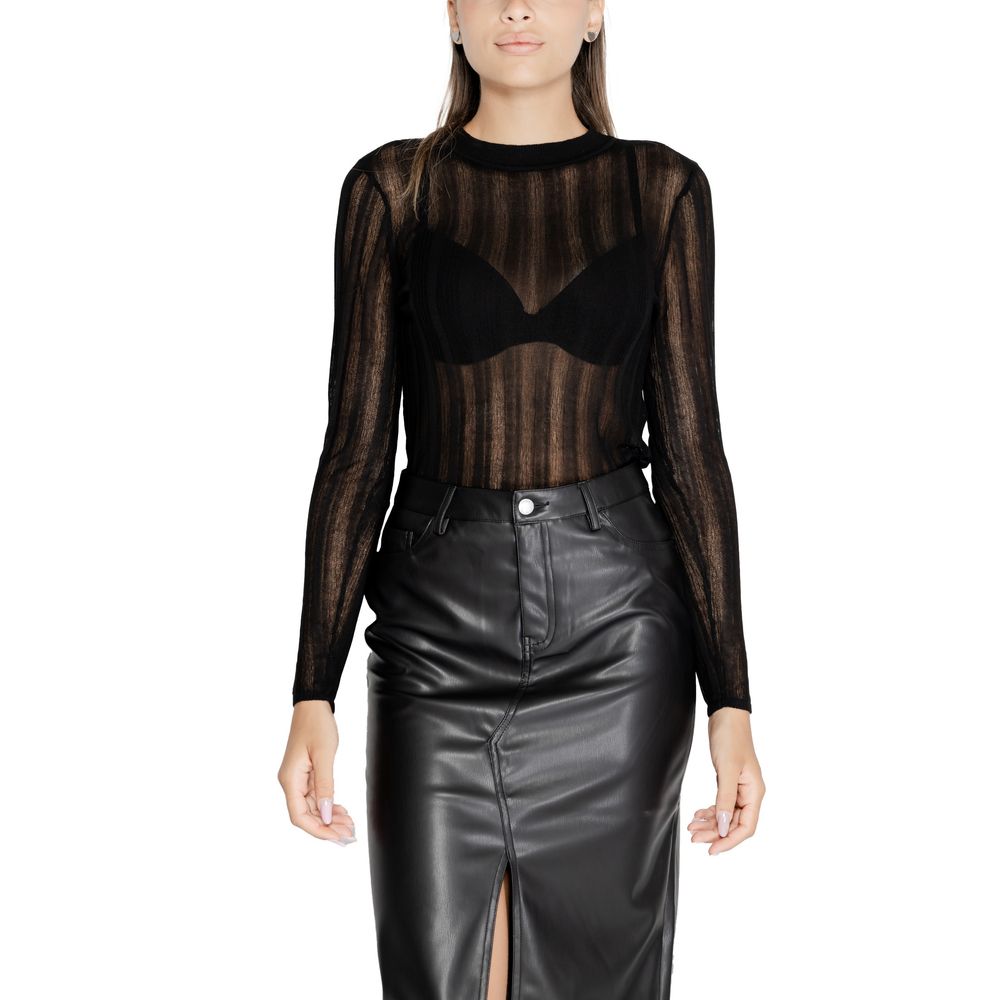 Vila Clothes – Schwarze Viskose-Sportbekleidung