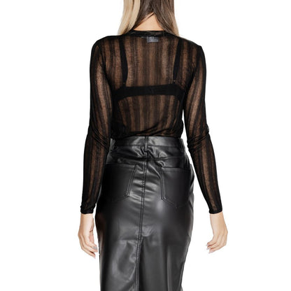 Vila Clothes – Schwarze Viskose-Sportbekleidung
