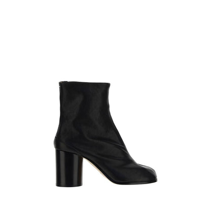 Margiela Schwarze Lammleder-Ankle-Boots (Ovis Aries Aries)