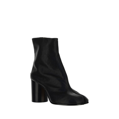 Margiela Schwarze Lammleder-Ankle-Boots (Ovis Aries Aries)