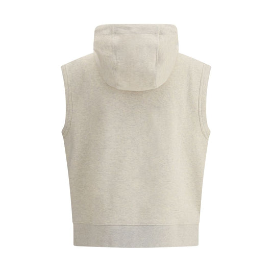 Fendi Gray Cotton Sweatshirt