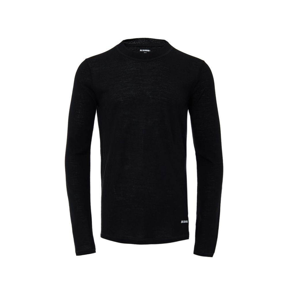 Jil Sander Schwarz Polyester Lang