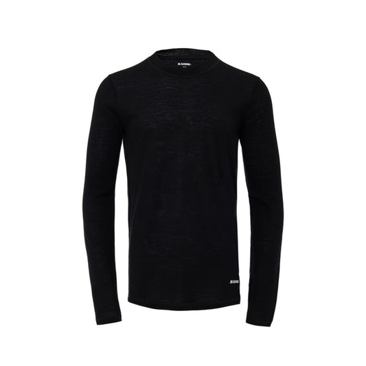 Jil Sander Schwarz Polyester Lang