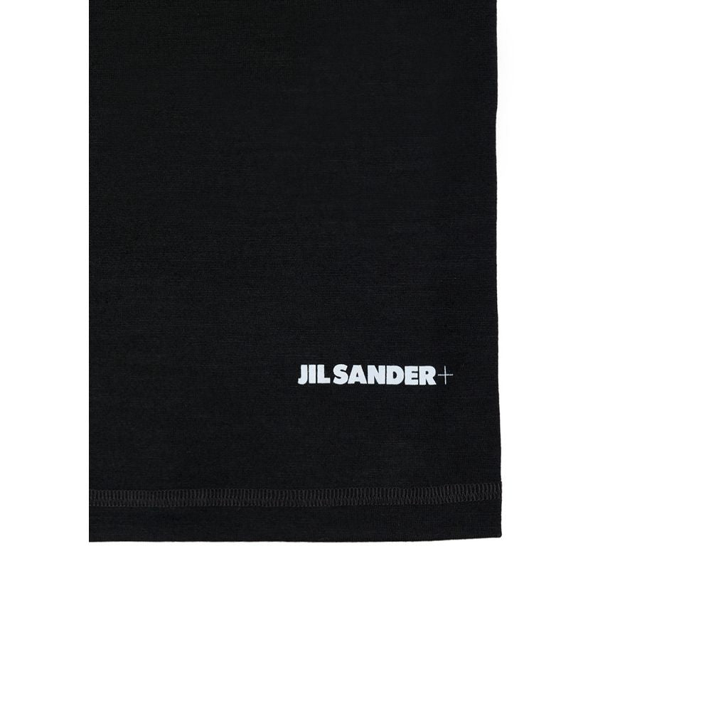 Jil Sander Schwarz Polyester Lang