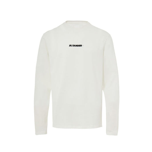 Jil Sander Weiße Baumwolle lang