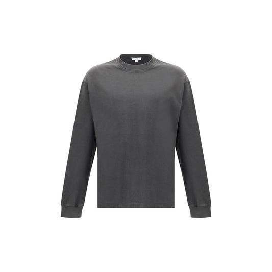 Agolde Graues Baumwoll-Langarmshirt