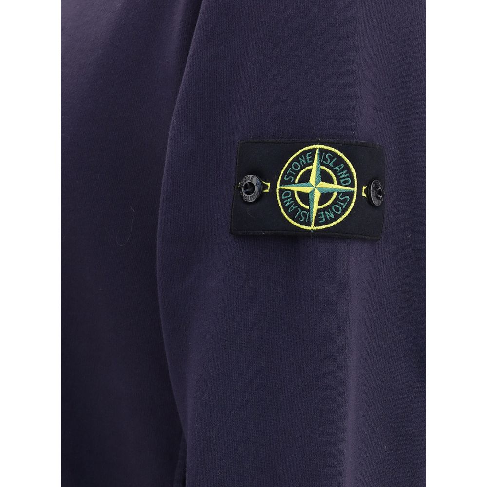 Sweatshirt mit Logo von Stone Island