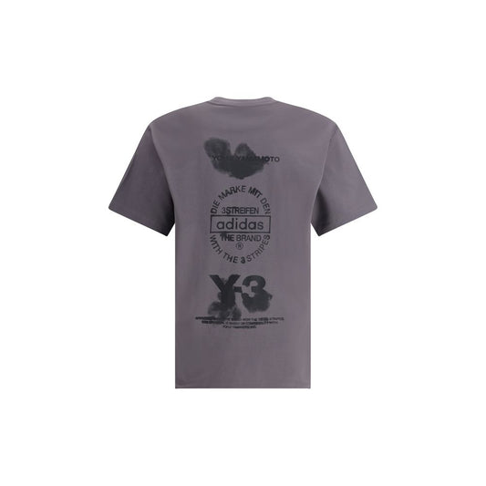 Y-3 T-Shirt mit Maxi-Print