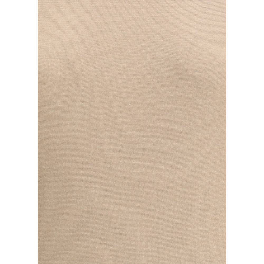 Fabiana Filippi Beige Cashmere T-Shirt