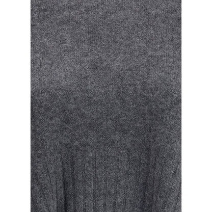 Loulou De Saison Gray Cashmere Sweatshirt